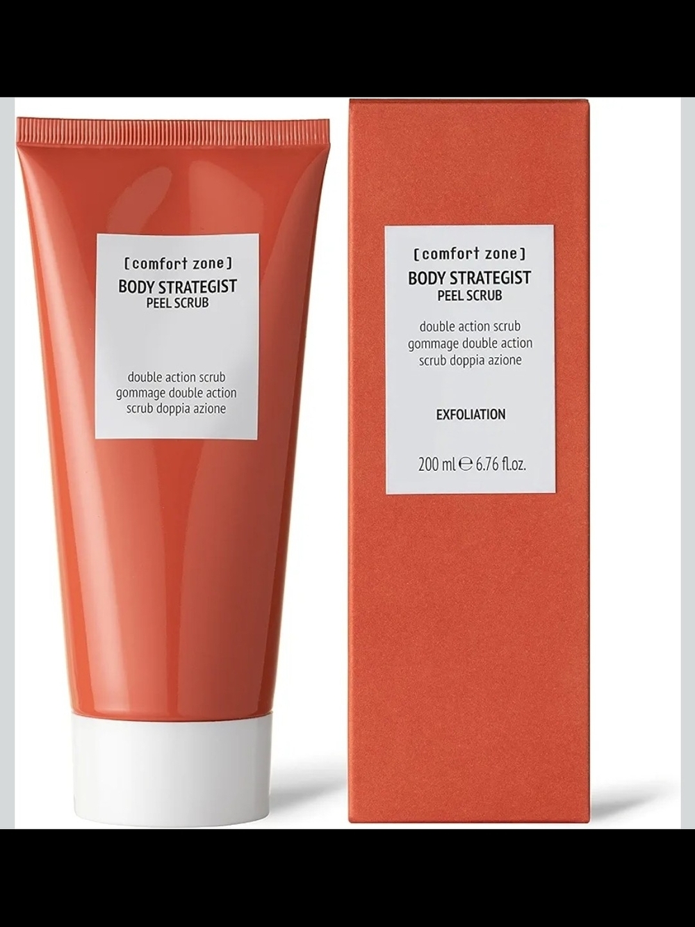 Comfort Zone Body Strategist Peel Scrub - Orange